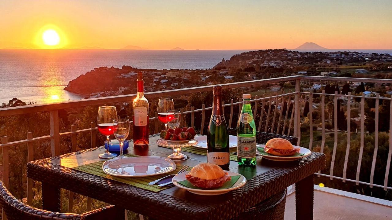 Naturamare Apartments - Piscina Idromassaggio Con Vista Mare Aperta Fino Alle Ore 22-00 Capo Vaticano Bagian luar foto
