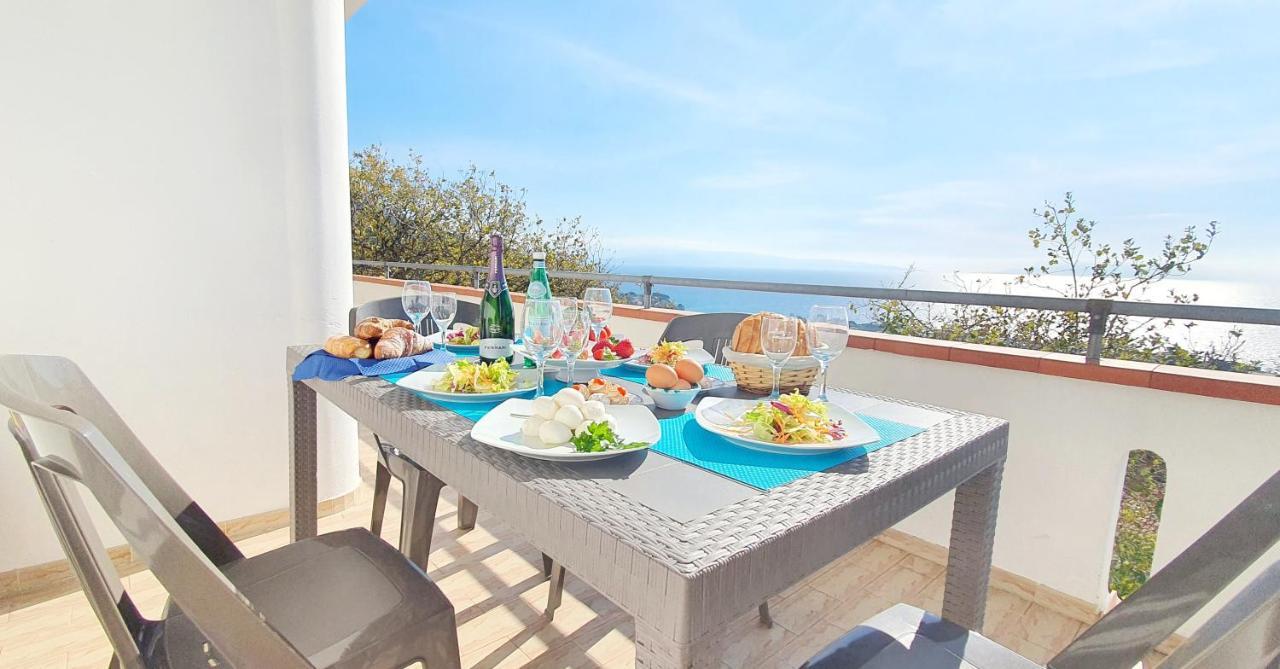 Naturamare Apartments - Piscina Idromassaggio Con Vista Mare Aperta Fino Alle Ore 22-00 Capo Vaticano Bagian luar foto