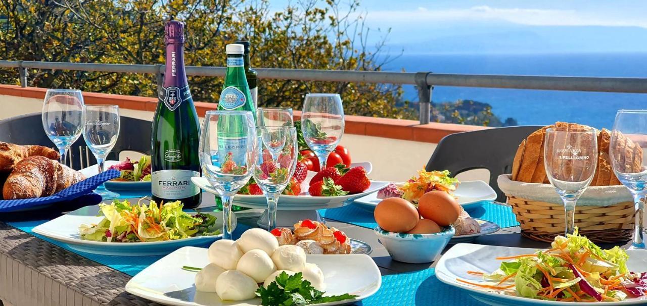 Naturamare Apartments - Piscina Idromassaggio Con Vista Mare Aperta Fino Alle Ore 22-00 Capo Vaticano Bagian luar foto
