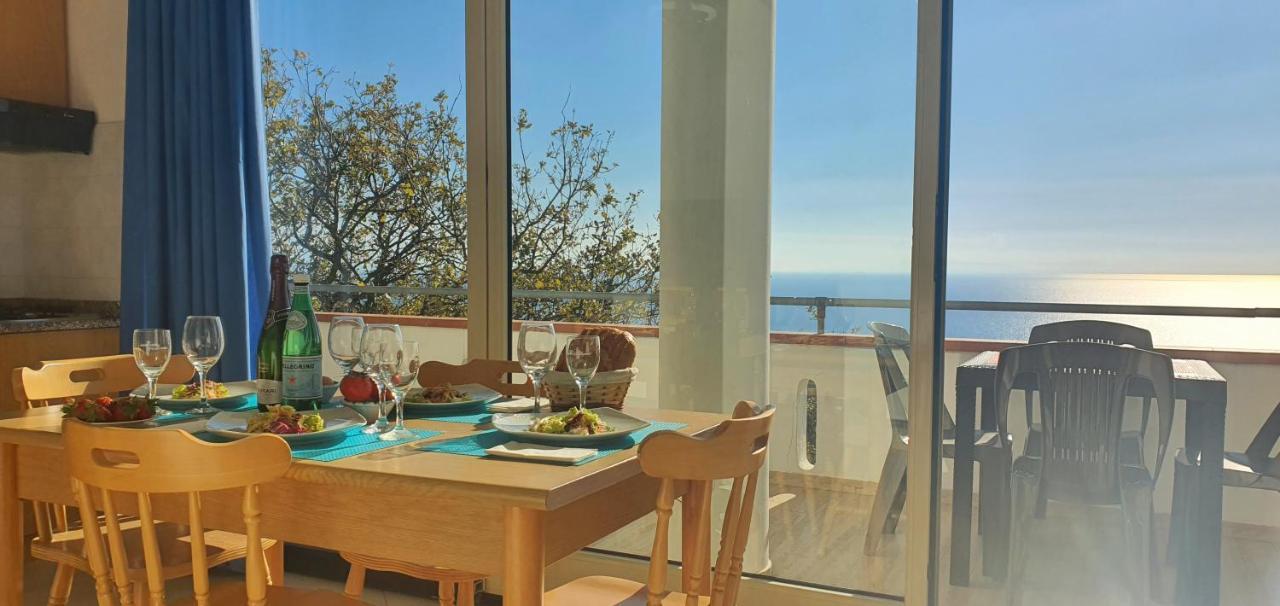 Naturamare Apartments - Piscina Idromassaggio Con Vista Mare Aperta Fino Alle Ore 22-00 Capo Vaticano Bagian luar foto