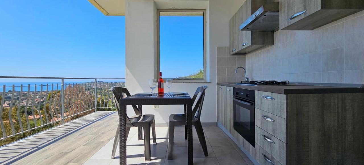 Naturamare Apartments - Piscina Idromassaggio Con Vista Mare Aperta Fino Alle Ore 22-00 Capo Vaticano Bagian luar foto